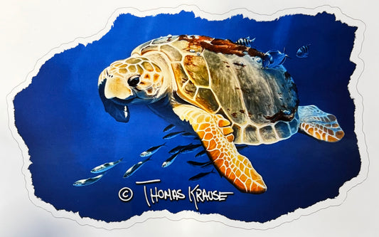 Turtle Decal — Thomas Krause Artist Series